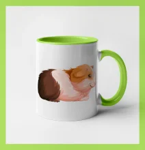 Morče - kreslené z boku