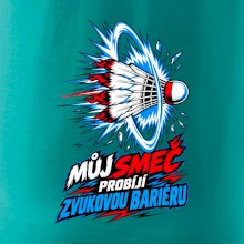 Badminton smeč a zvuková bariéra