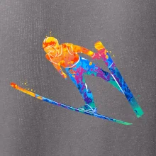 Skokan na lyžích splash