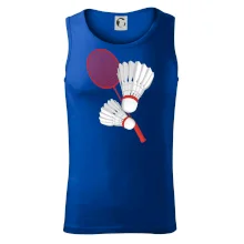 Badminton - pálka a košík