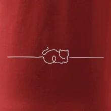 Kočka linka kreslená