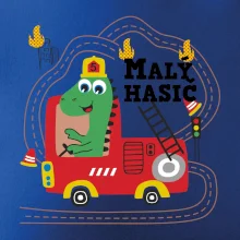 Malý hasič - auto a dinosaurus