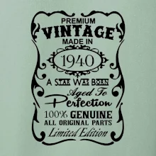 Vintage Etiketa - 1940