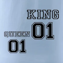 King - Queen - 01 dres (černobílá)