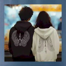 Párova mikina - Jeho anděl , Její strážce