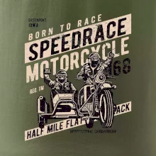 Speedrace motrcycle half mile