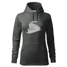 Stará lokomotiva z not