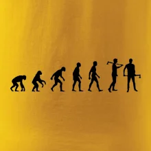 Evoluce dřevorubec - sekera