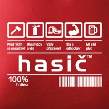 Čárový kód - Hasič