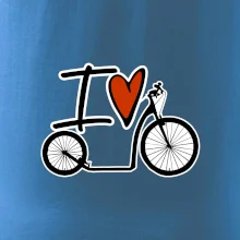 I love koloběžka velké a malé kolo