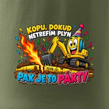 Bagrista kope dokud netrefí plyn