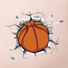 Basketbal míč v triku