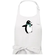 Tučňák se zelenou šálou