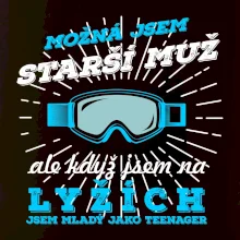 Lyže - možná jsem starší muž