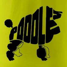 Pudl - nápis v těle Pudl - nápis v těle