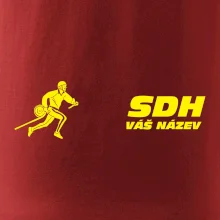 Hasičský sport SDH + váš název ŽLUTÁ