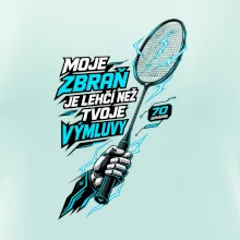 Badminton lehká raketa bez výmluv
