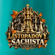 Listopadový šachista se zlatým králem