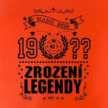 Zrození legendy - pro všechny - vlastní letopočet Zrození legendy - pro všechny - vlastní letopočet