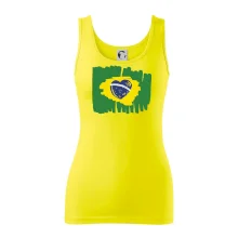 Brazílie vlajka srdce