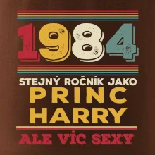 1984 stejný ročník jako princ Harry