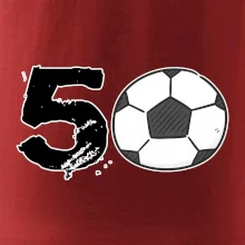 Fotbal kulaté narozeniny 50