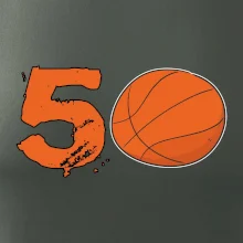 Basketball kulaté narozeniny 50