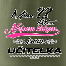 Mám ?? dětí, jsem učitelka (vlactní číslo)