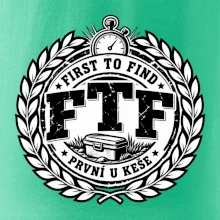 FTF první u keše vítězný odznak