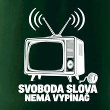 Svoboda slova nemá vypínač retro televize