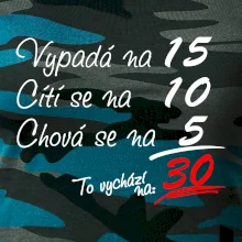 Vypadá, cítí se, chová se - 30 let