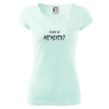 Born in - Římské číslo 1996