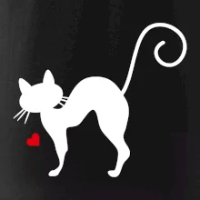 Zamilovaná kočka prohnutá