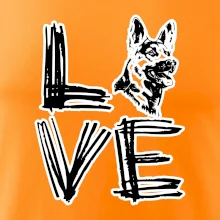 Německý ovčák love