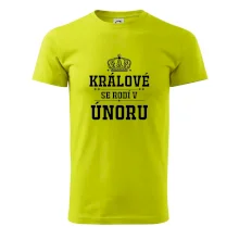 Králové se rodí v únoru