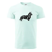 Corgi - nápis v těle