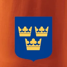 Švédský znak tři korunky velký