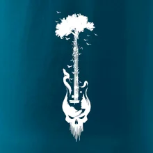 Kytara strom a lebka