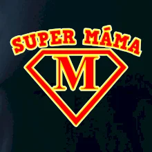 Super máma - barevné