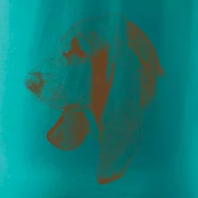 Basset - kreslená hlava