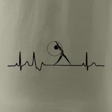 EKG moderní gymnastika obruč