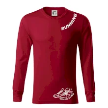 Running nápis šikmo