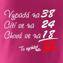 Vypadá, cítí se, chová se - 80 let