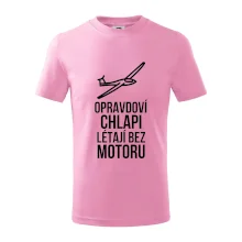 Opravdovi chlapi létají bez motoru