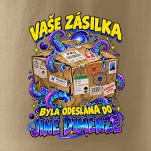 Vaše zásilka byla odeslána do jiné dimenze