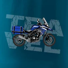 Cestovní enduro modré