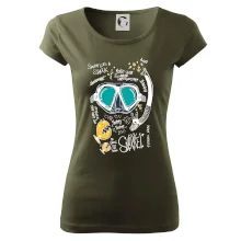 Potapěčské brýle text