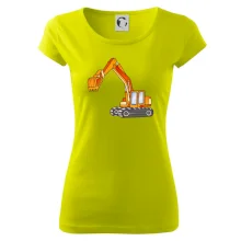 Bagr bez nápisu oranžový