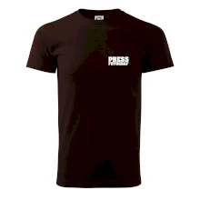 Novinář nápis - Press Fotograf