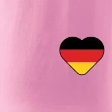 Germany love malé - Německá vlajka
